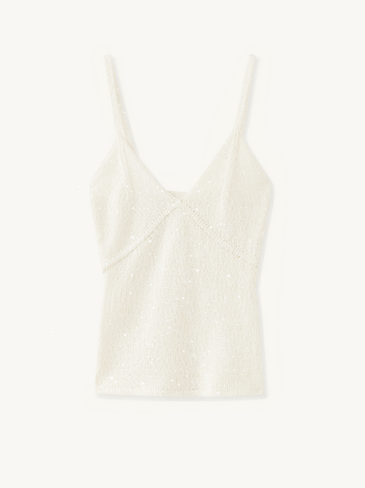 Star White Sequin