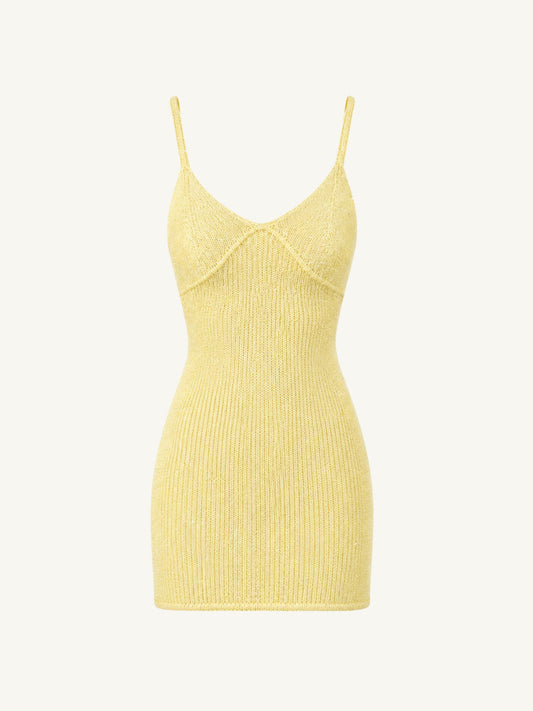 Butter Yellow Sequin