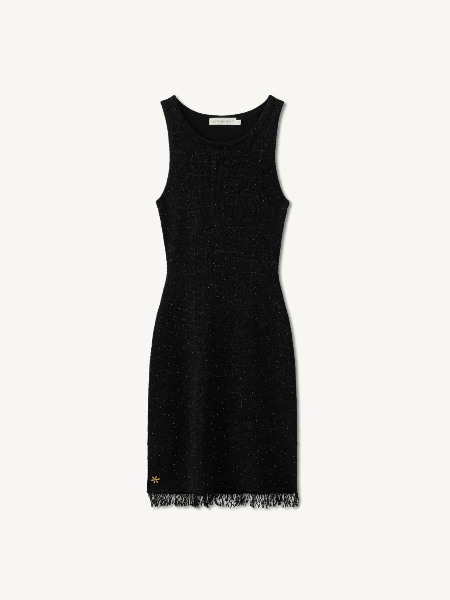 ASTA RESORT - Natalia Mini Dress - Black Sequin ASTA RESORT - Natalia Mini Dress - Black Sequin