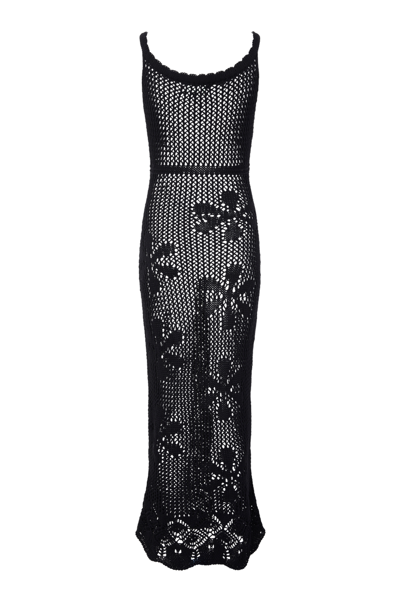 Emma Tricot Dress - Black