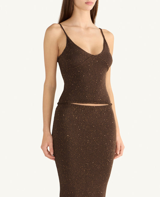 Dark Chocolate Sequin