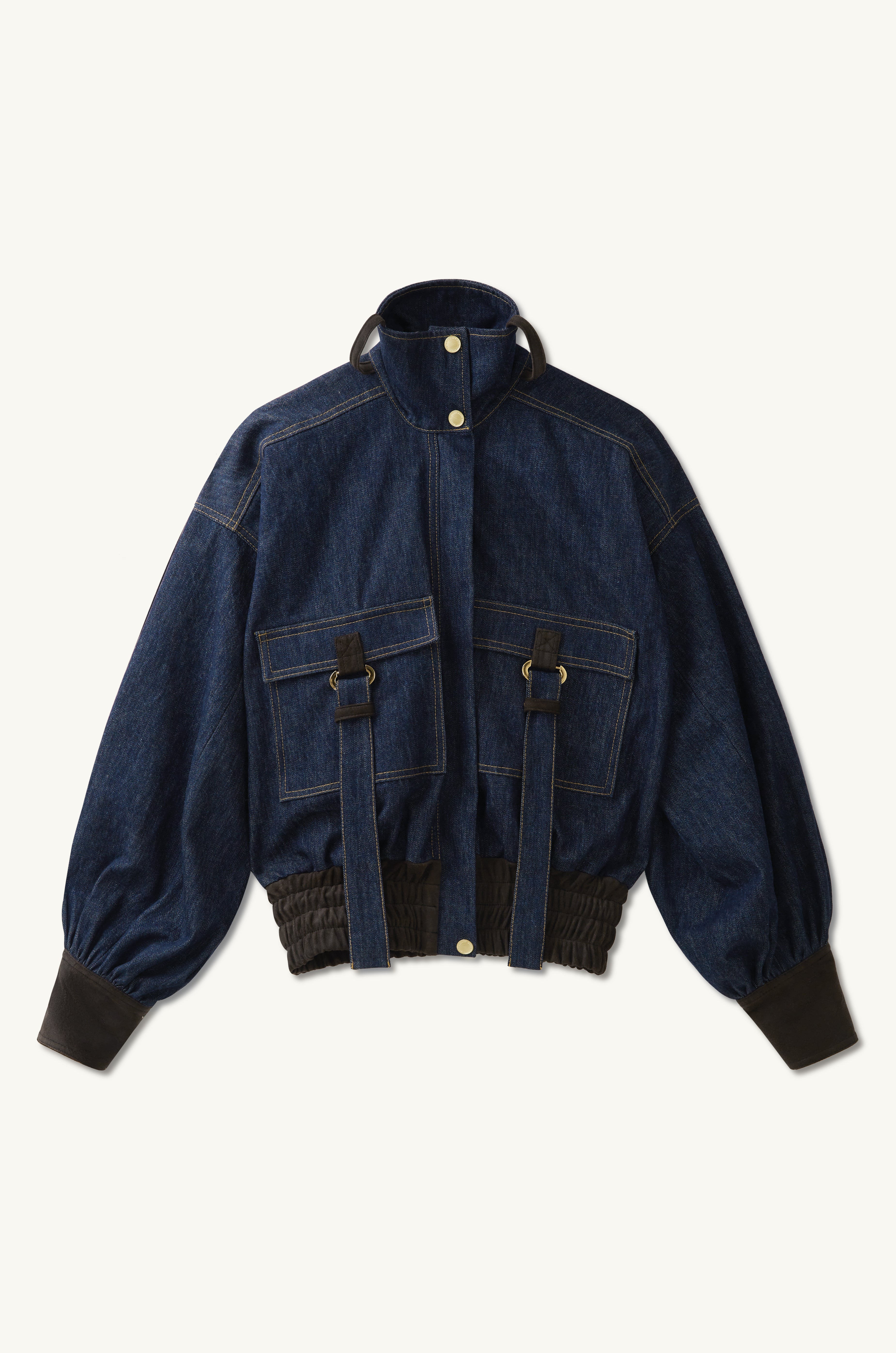 Diana Denim Parker Jacket - Dark Wash – ASTA RESORT