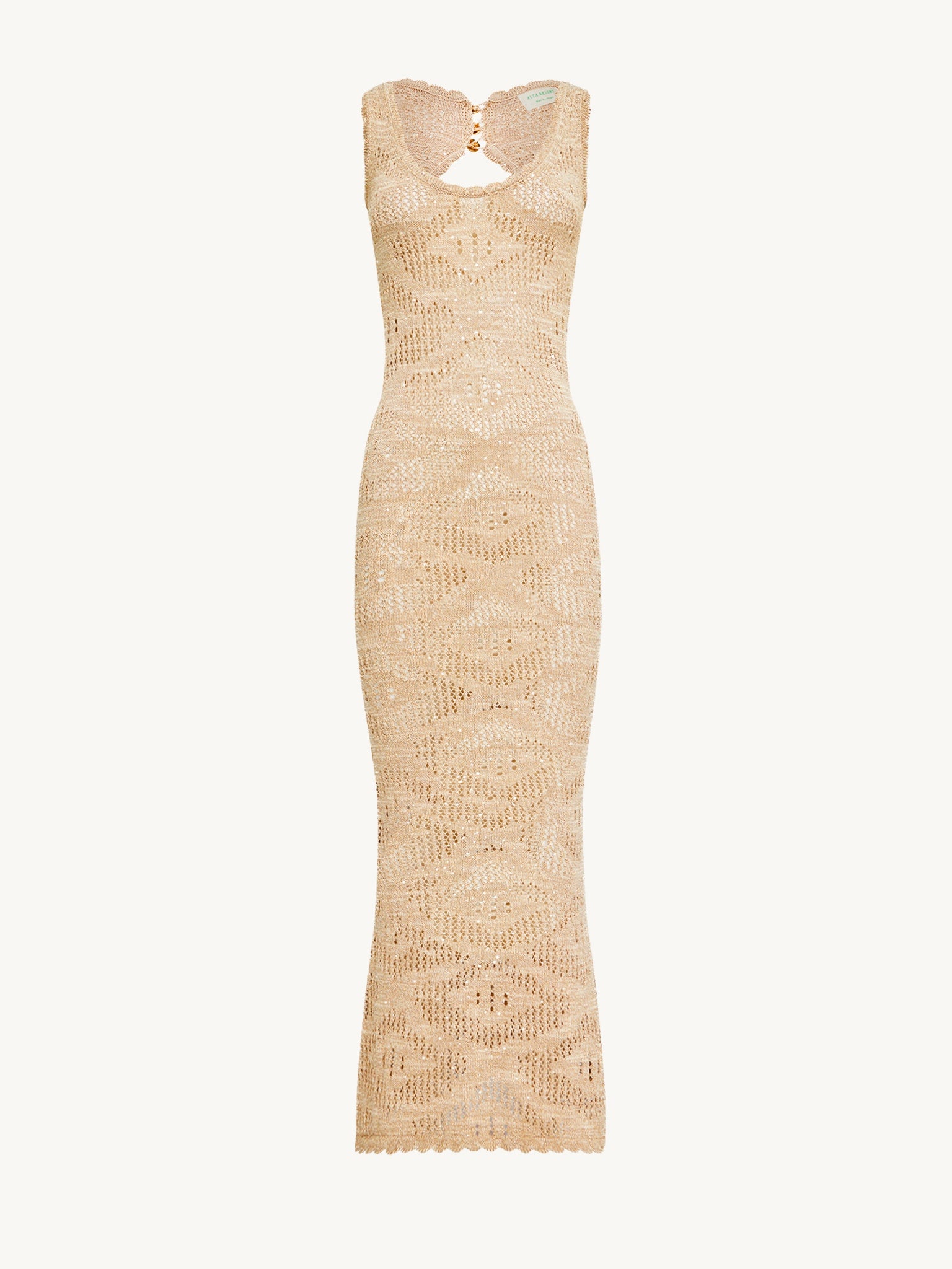 asta resort gold dress ASTA RESORT - Eve Dress
