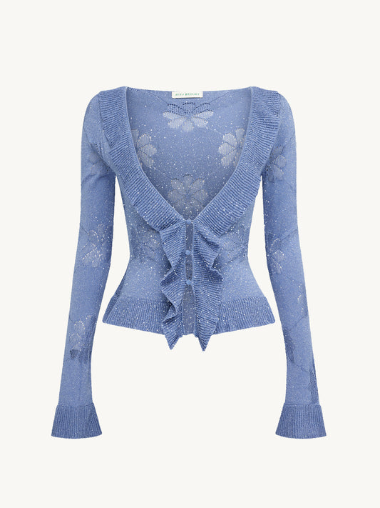 Vanessa Cardigan - Sailor Blue