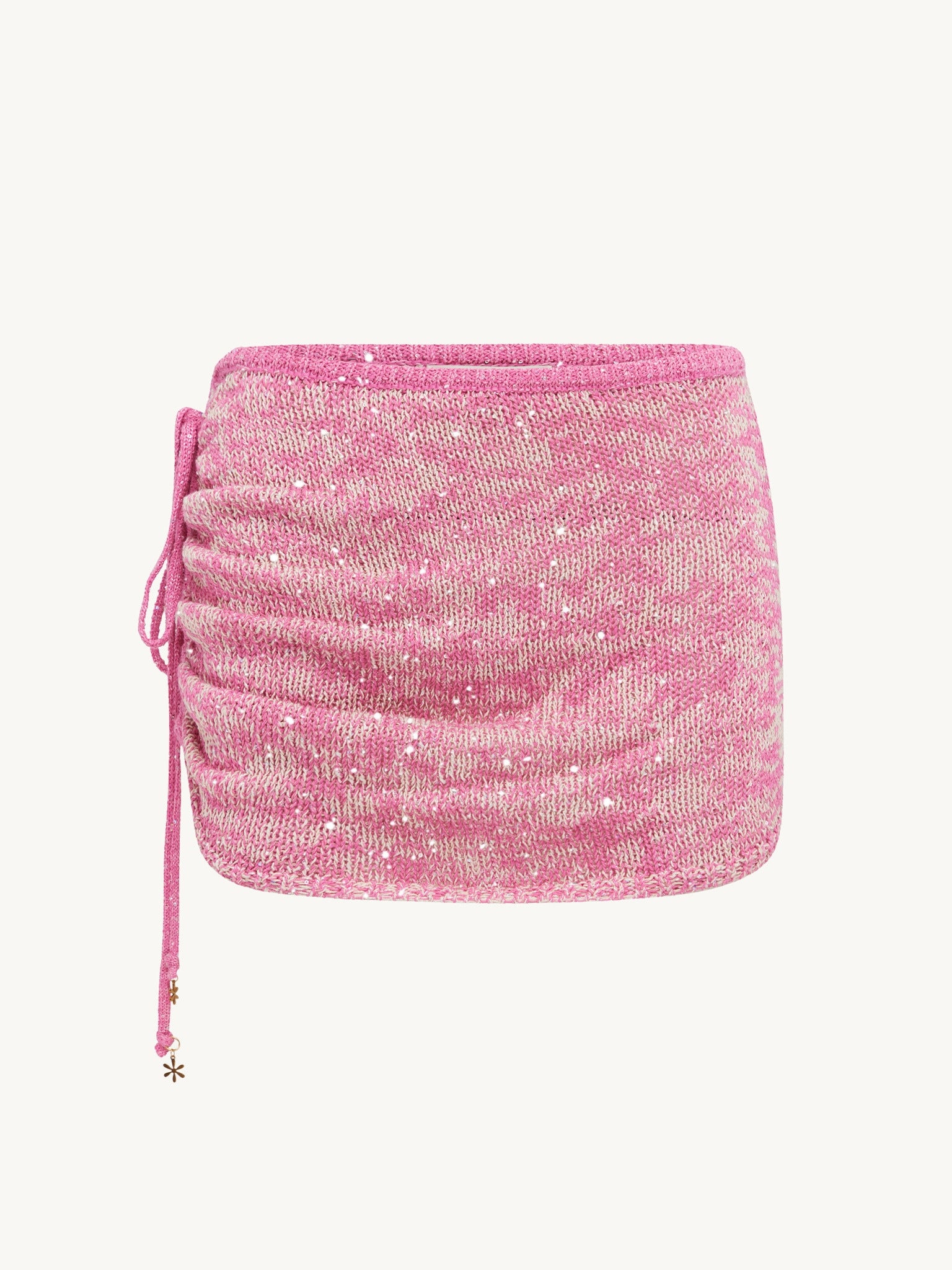 Olivia Mini Skirt - Hydrangea Pink Sequin – ASTA RESORT