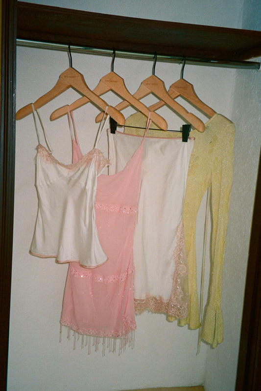 Nikolina Camisole - Salt/Pink