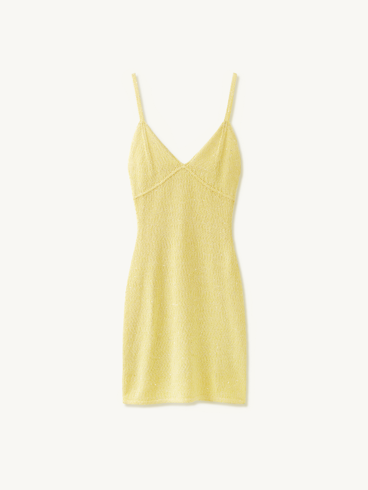 Butter Yellow Sequin