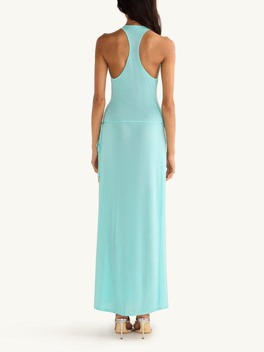 Lila Wrap Dress - Seaglass