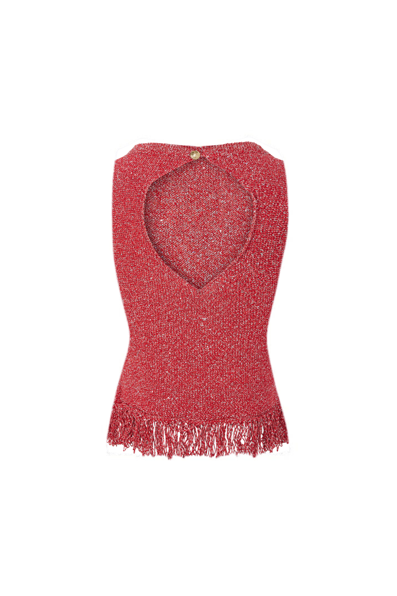 Dana Fringe Top - Rossa Sequin