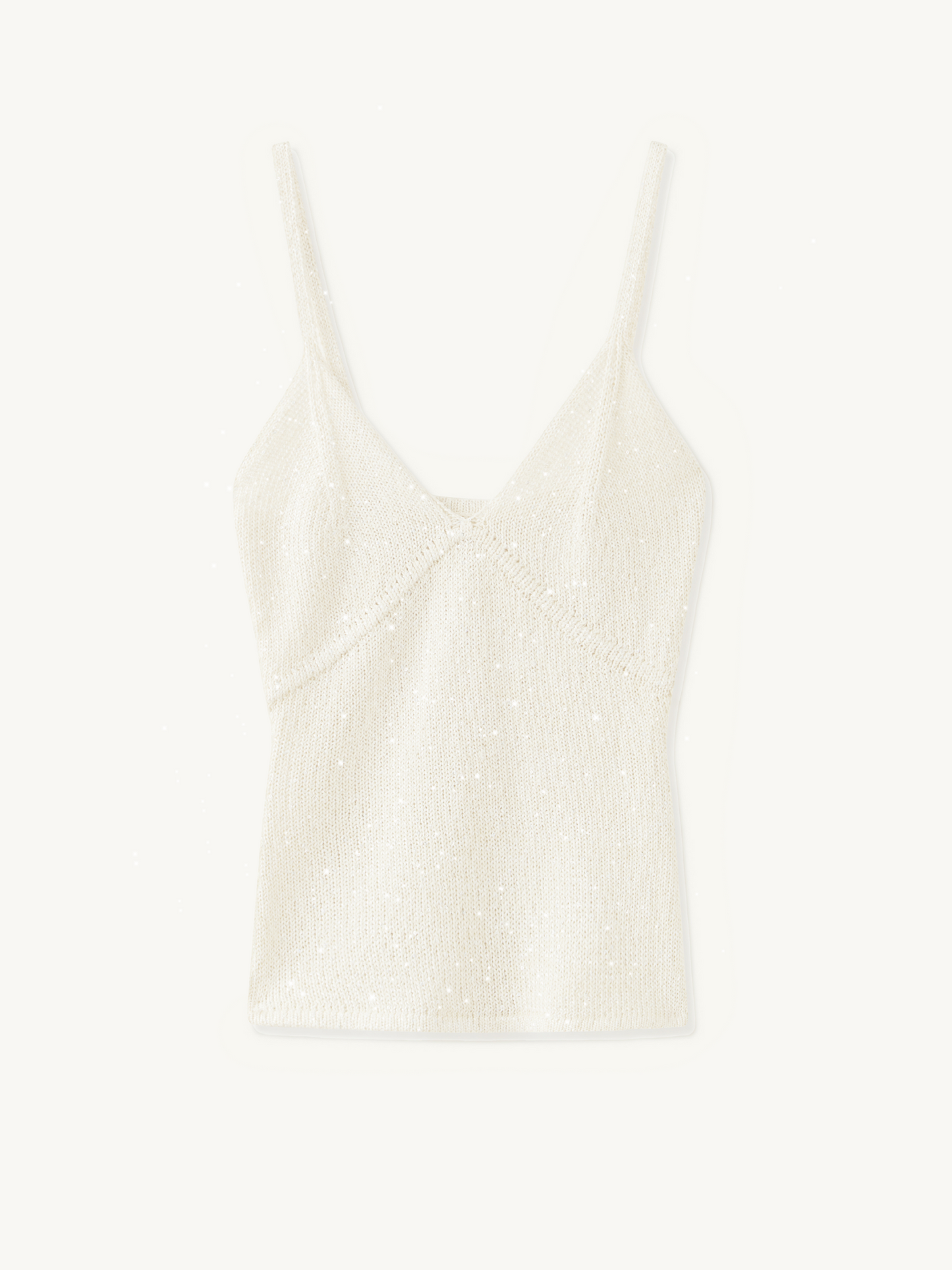 Carolina Camisole - Star White Sequin