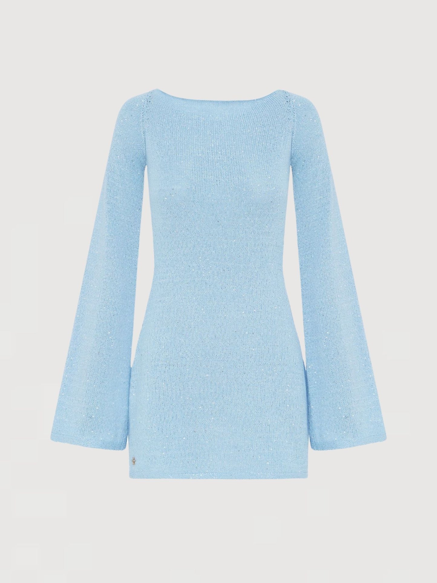 Audette Mini Dress - Ice Blue Sequin