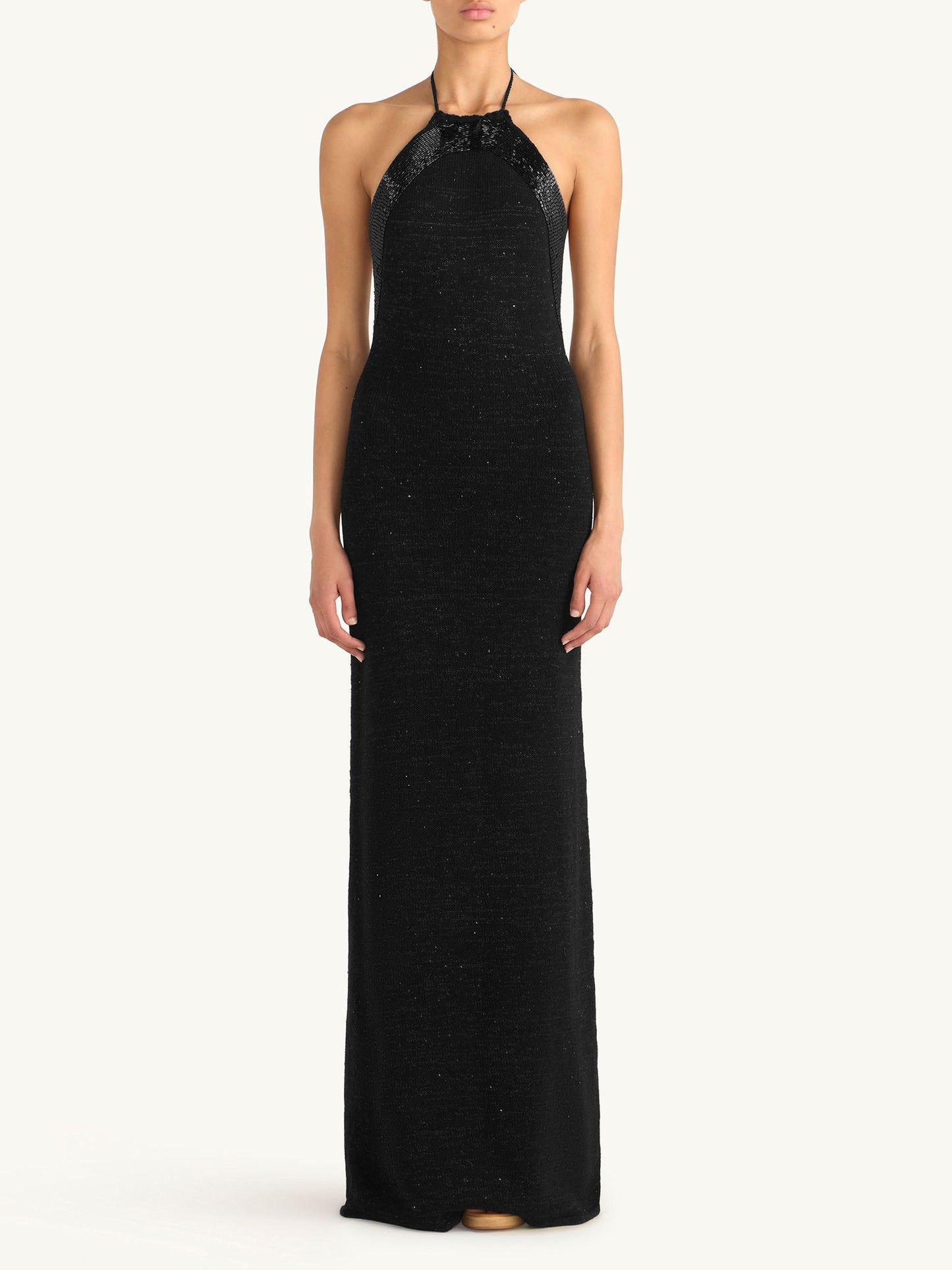 Katie Dress - Black Sequin