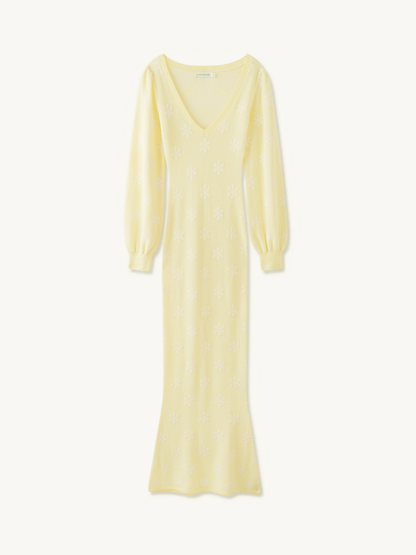 Lorena Dress - Butter Creme