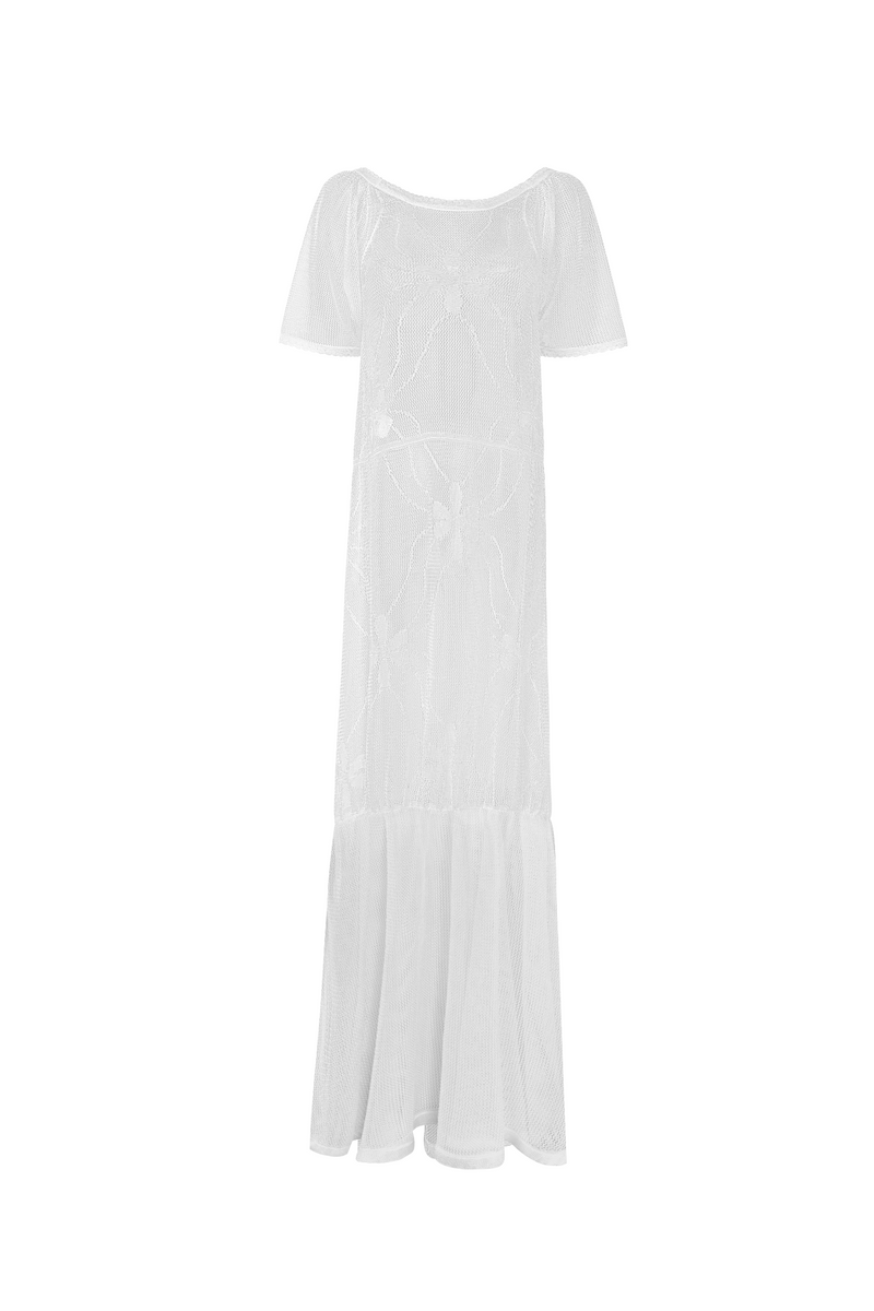 Charlotte Dress - White