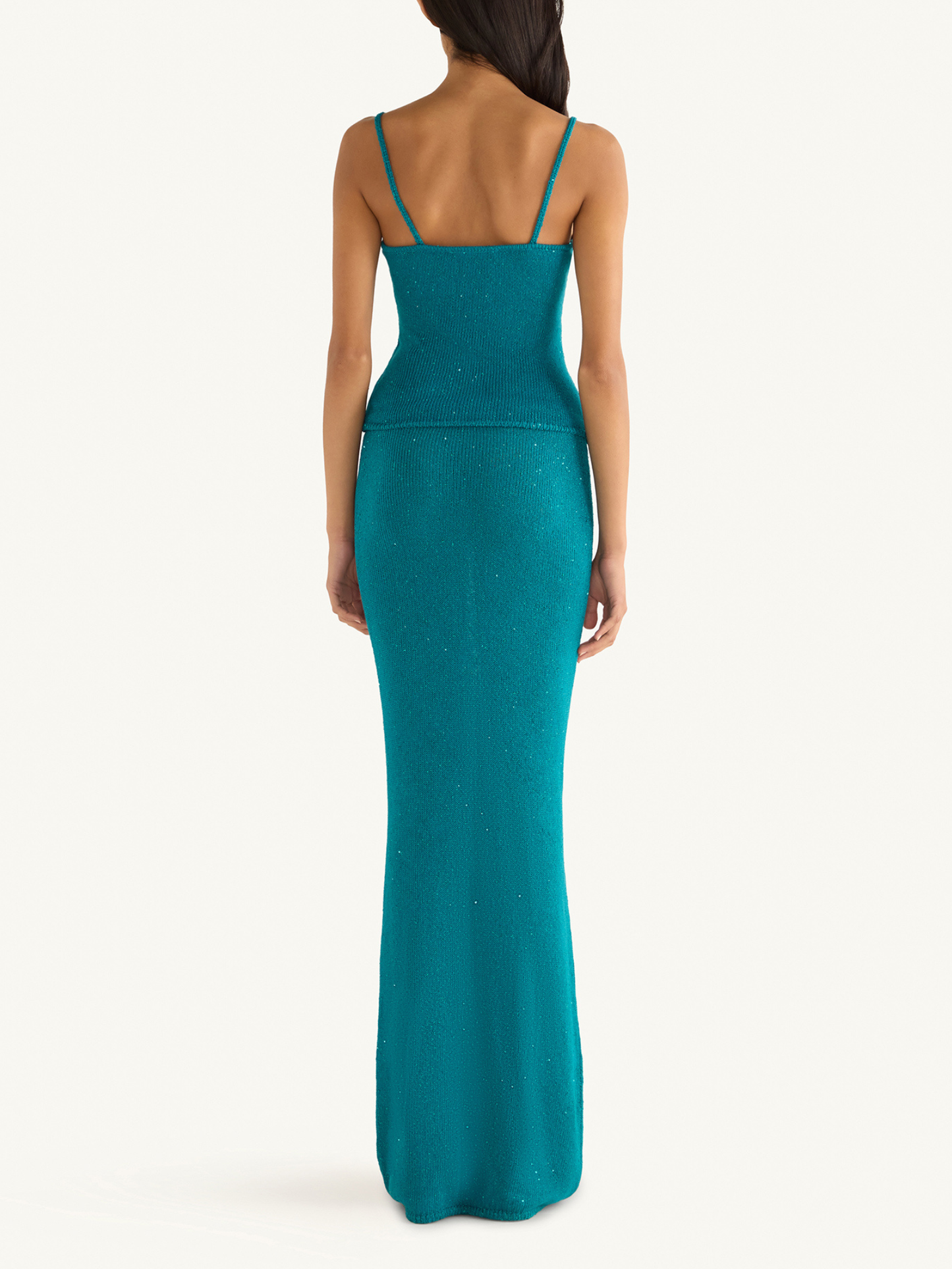 Carolina Skirt - Palm Green Sequin