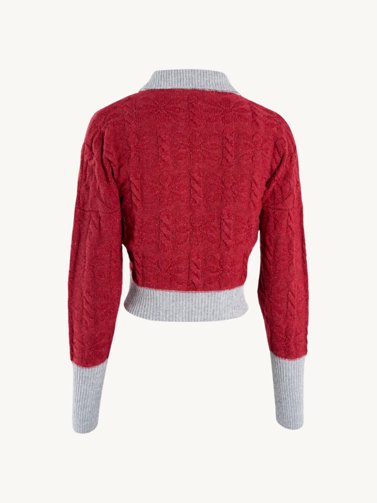 Bella Cardigan - Ruby