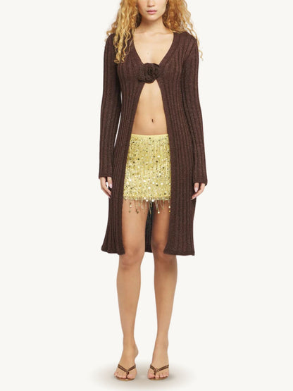 Rosie Cardigan - Tobacco