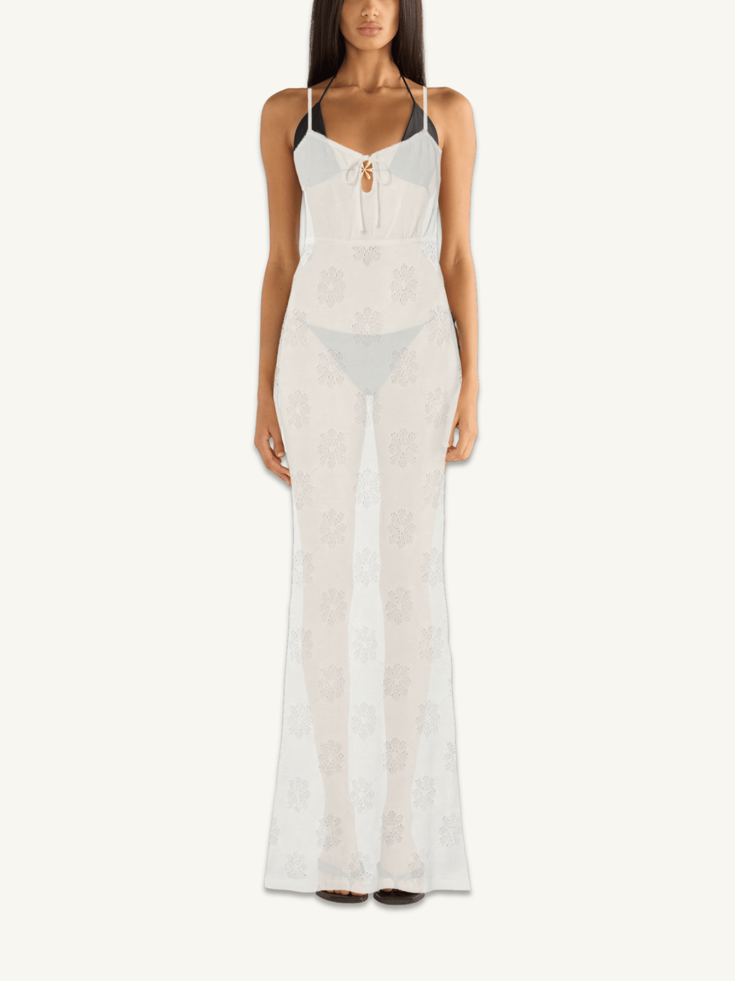 Cecilia Dress - Venetian White