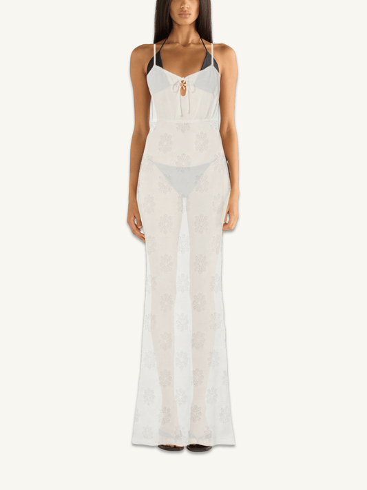 Cecilia Dress - Venetian White