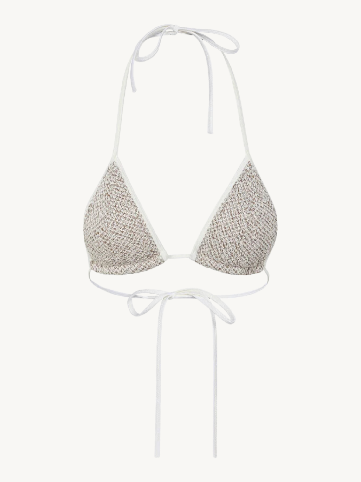 Lio Bikini Top Hazelnut Sequin