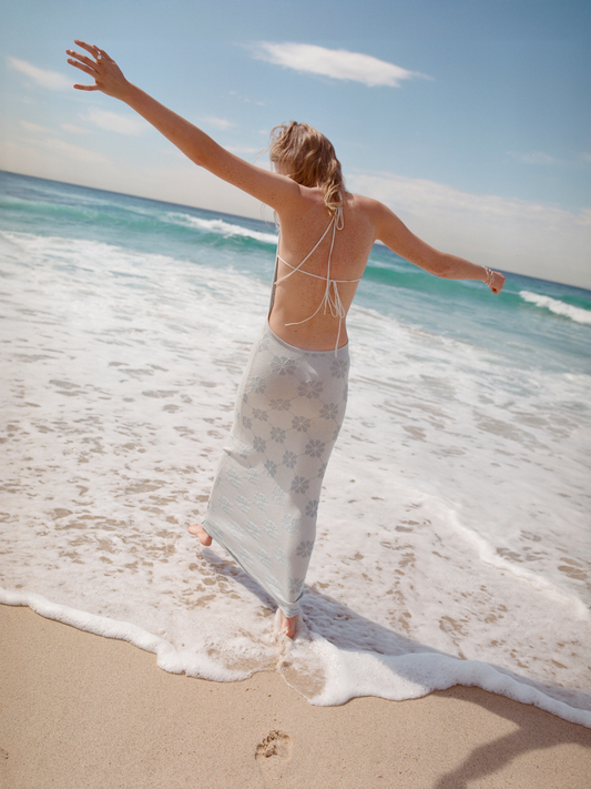 Klara Dress - Ice Blue