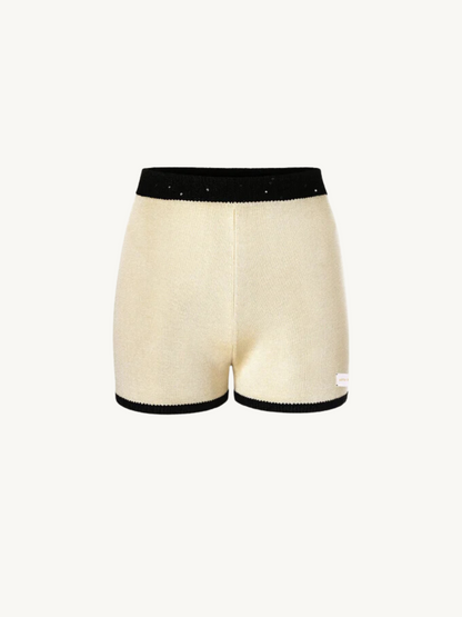 Naomi Contrast Short - Champagne