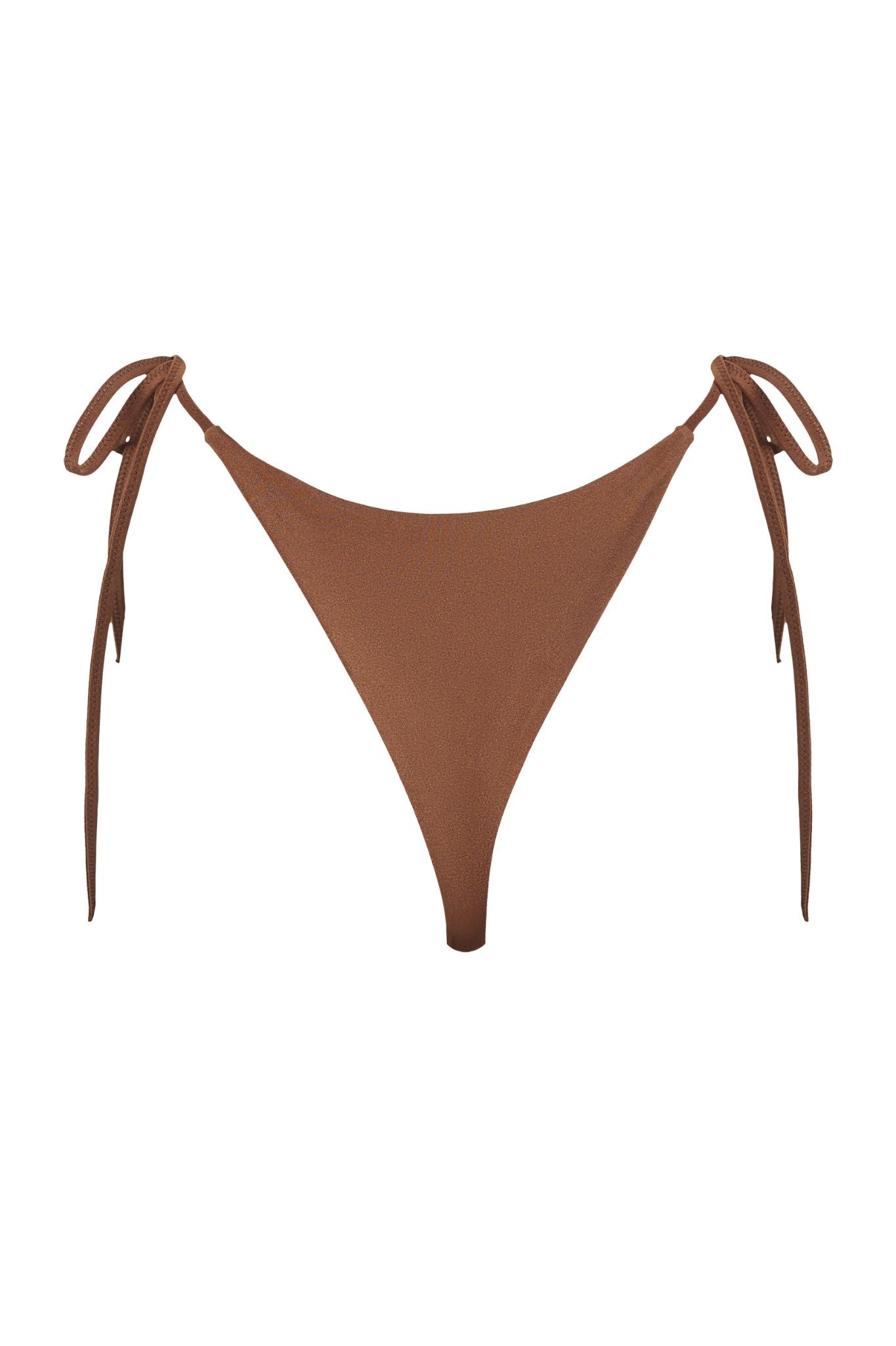 Mia String Bikini Bottom - Cocoa