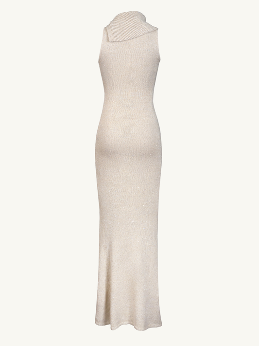 Holly Dress - Snow Sequin