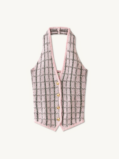 Bianca Vest - Bon Bon Pink