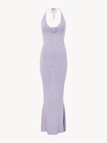 Daphne Dress - Lavender Sequin
