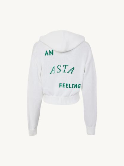 AR Club Hoodie Sweater - White