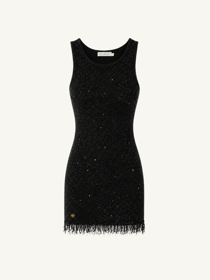 Black/Silver Sequin