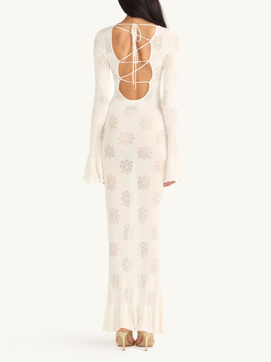 Rafaella Dress - Venetian White