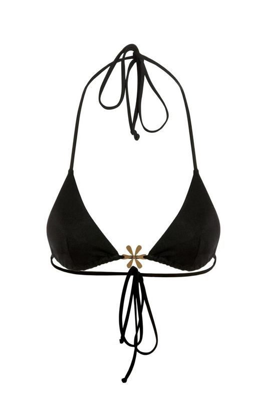 Juliana Bikini Top - Black