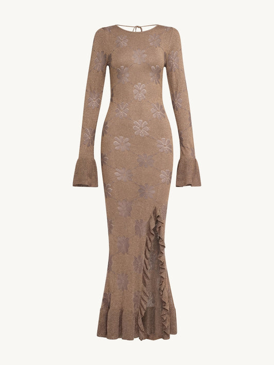 Rafaella Split Dress - Cedar