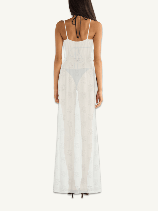 Cecilia Dress - Venetian White