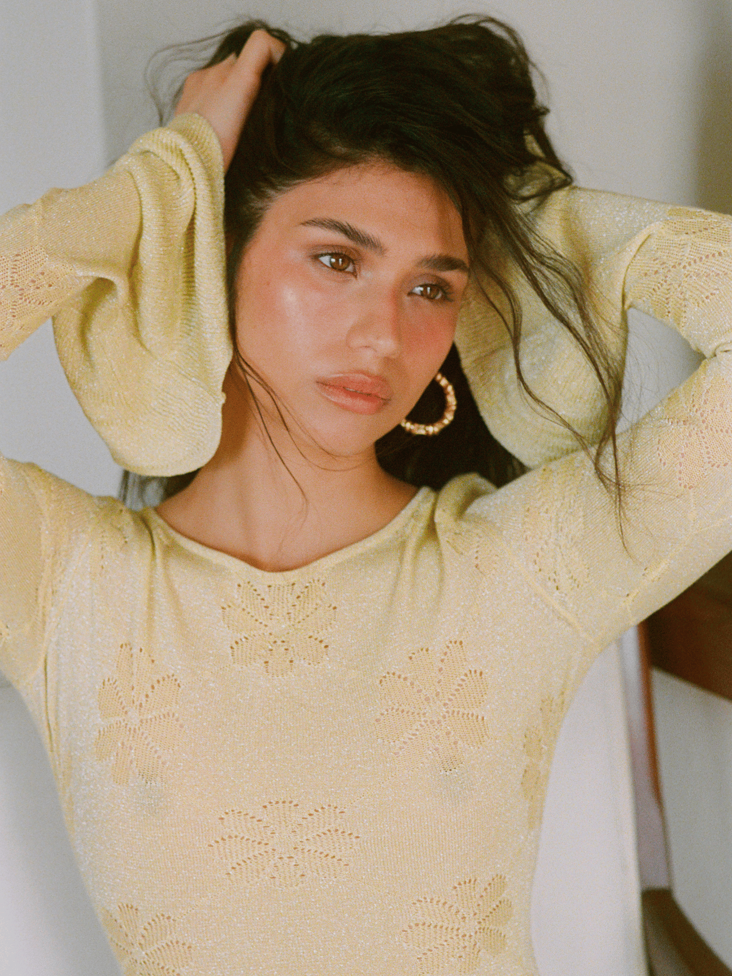 Rafaella Mini Dress - Lemon