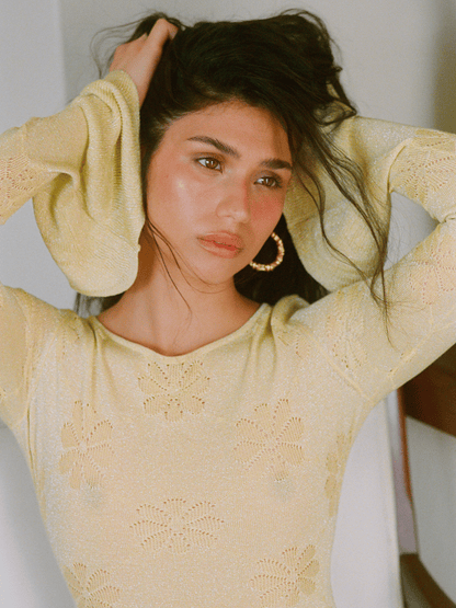 Rafaella Mini Dress - Lemon