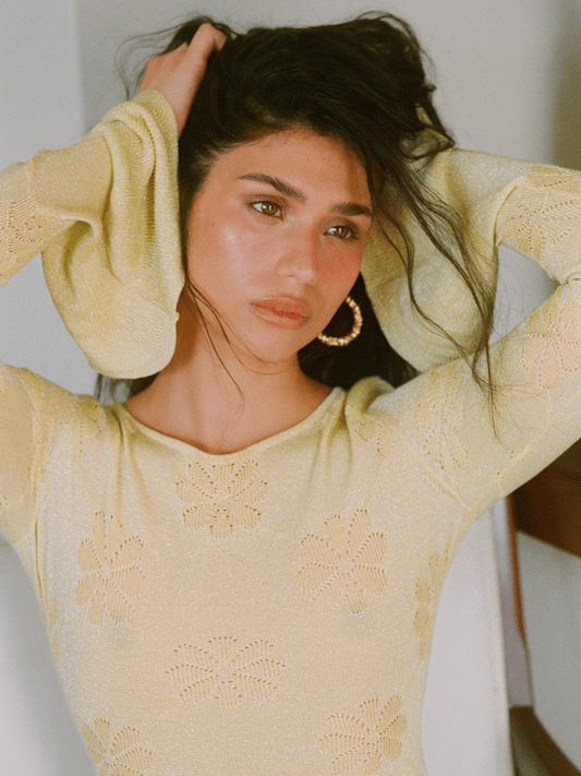 Rafaella Mini Dress - Lemon