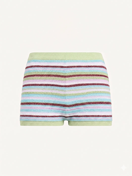 Anabell Mini Short - Multi Stripe