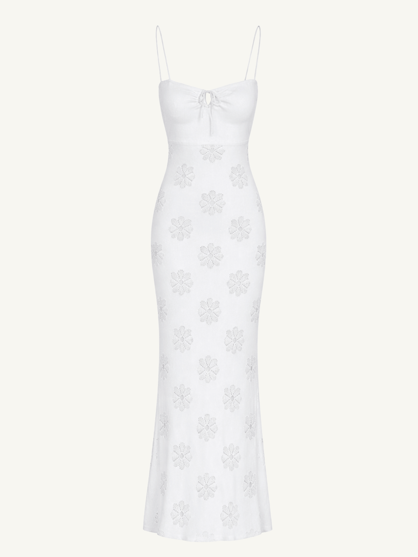 Cecilia Dress - Venetian White
