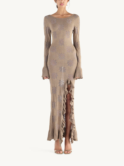 Rafaella Split Dress - Cedar