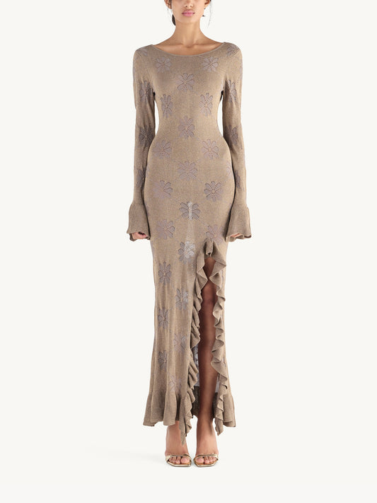 Rafaella Split Dress - Cedar