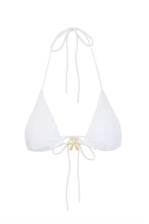 Juliana Bikini Top - White
