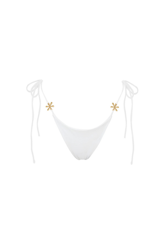 Juliana Bikini Bottom - White