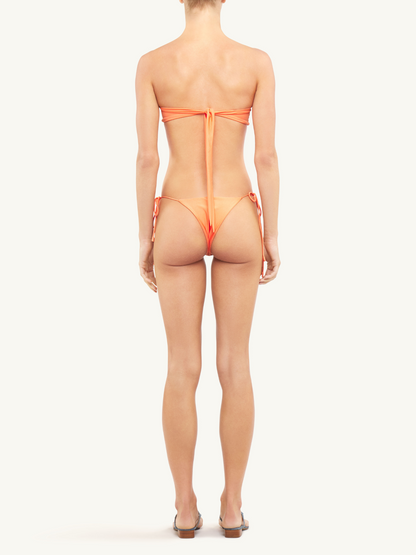 Mia Bikini Top - Tangerine