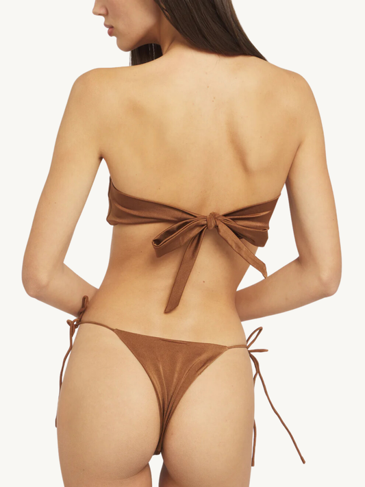 Mia Bikini Top - Cocoa