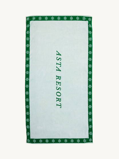 AR Border Jacquard Towel - Cravado