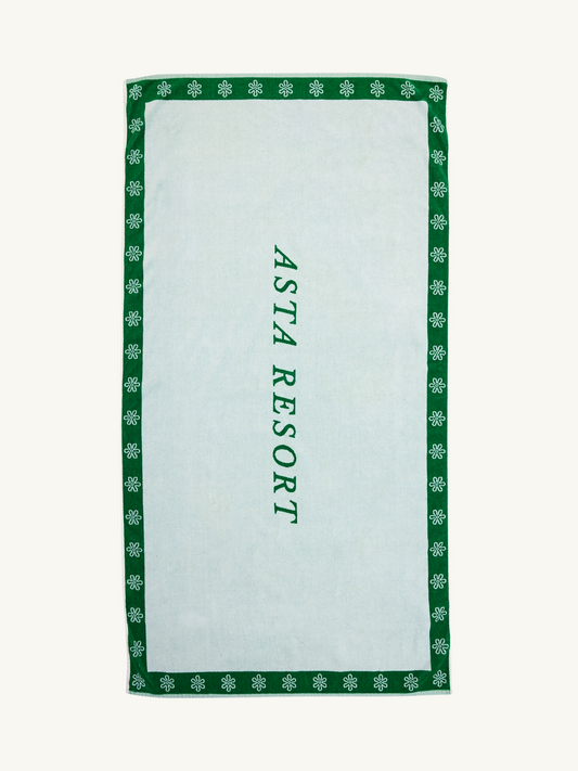 AR Border Jacquard Towel - Cravado