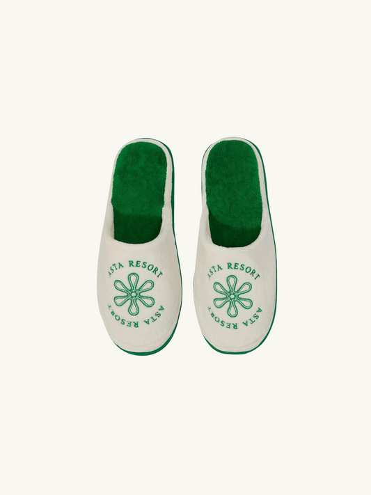 AR Slippers - Ivory